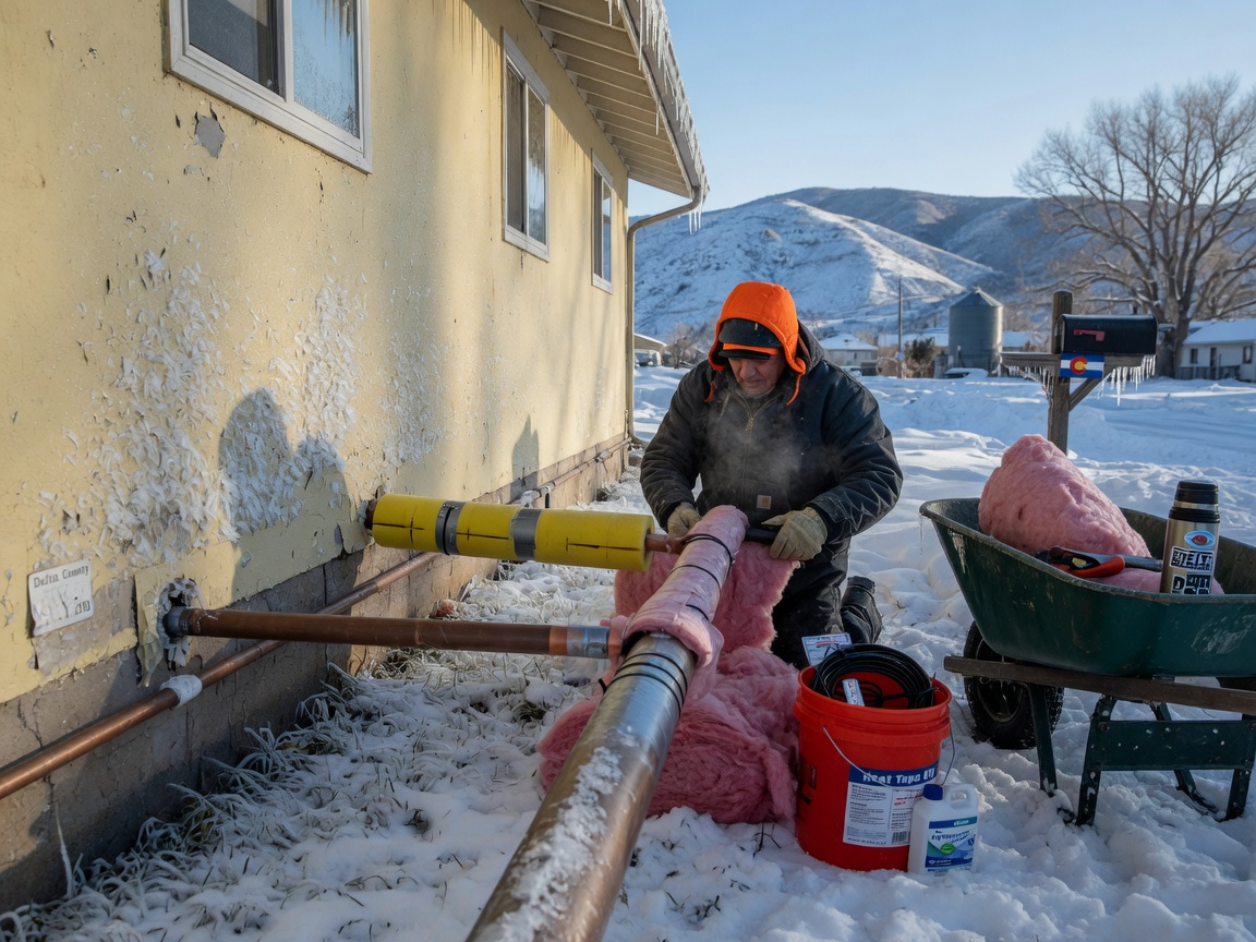How to Keep Pipes from Freezing in Delta Colorado Cold Snaps
