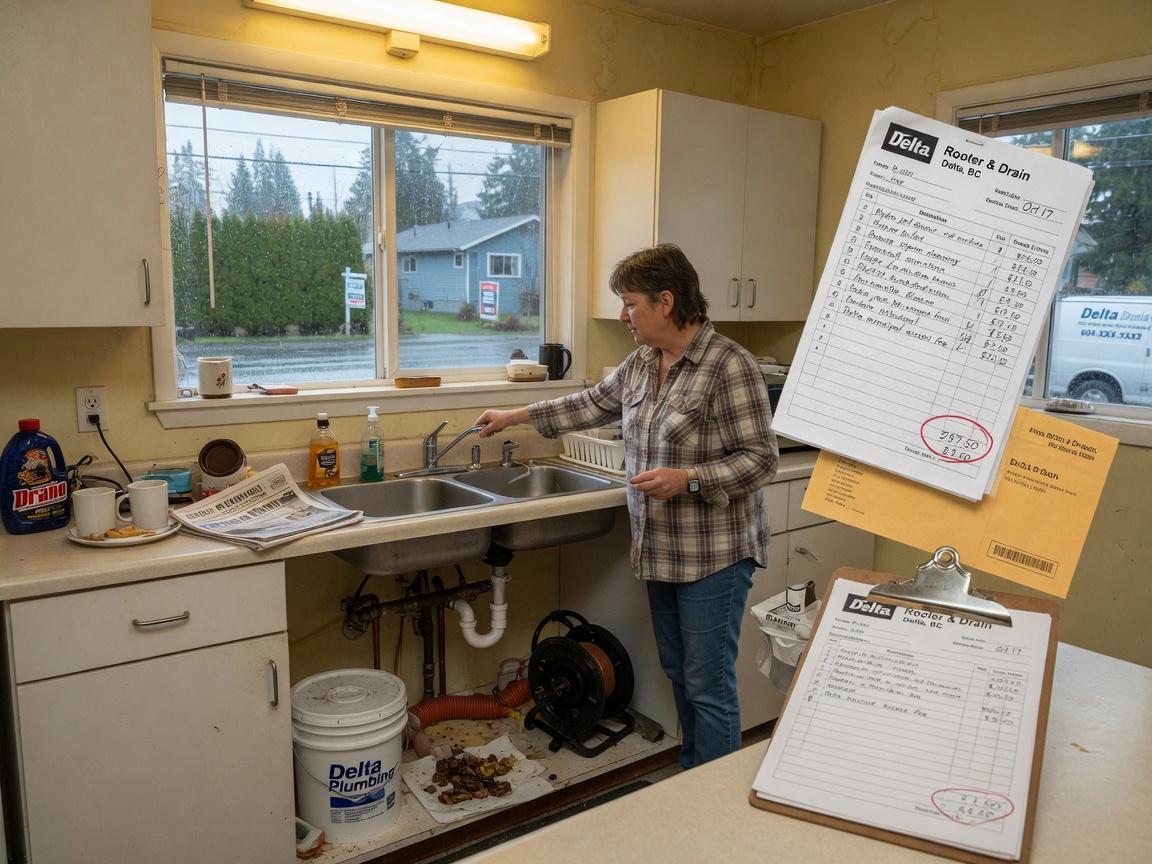 What Homeowners Pay for Drain Cleaning in Delta
